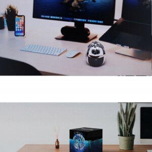 Głośnik bluetooth ferrofluid efekt wizualny magnetyczny bt5.0 +stojak - miniatura 10
