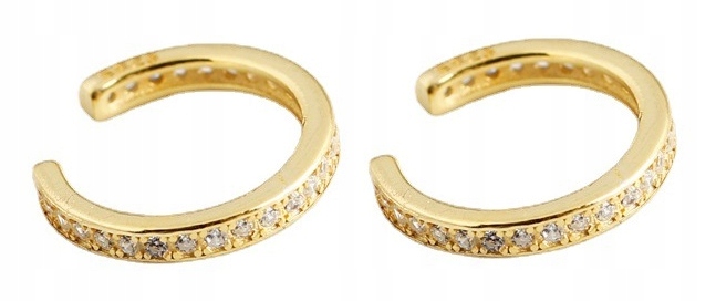 Kolczyki miedziane biżuteria modne klasyczne k14 złote