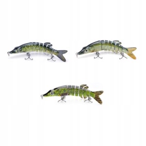 Zestaw 3szt woblerów na szczupaka przynęty pudełko łamane 12.5cm 18.8g - miniatura 6