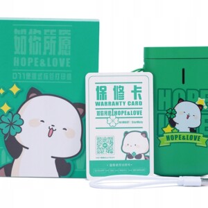 Niimbot d11 drukarka termiczna naklejki zielona - miniatura 4