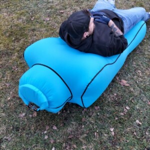 Materac l 140cm na plażę leżak bez pompowania - miniatura 4