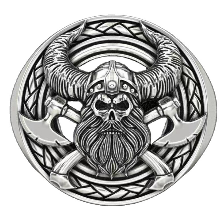 Pierścień sygnet wiking nordycki walka topór 149