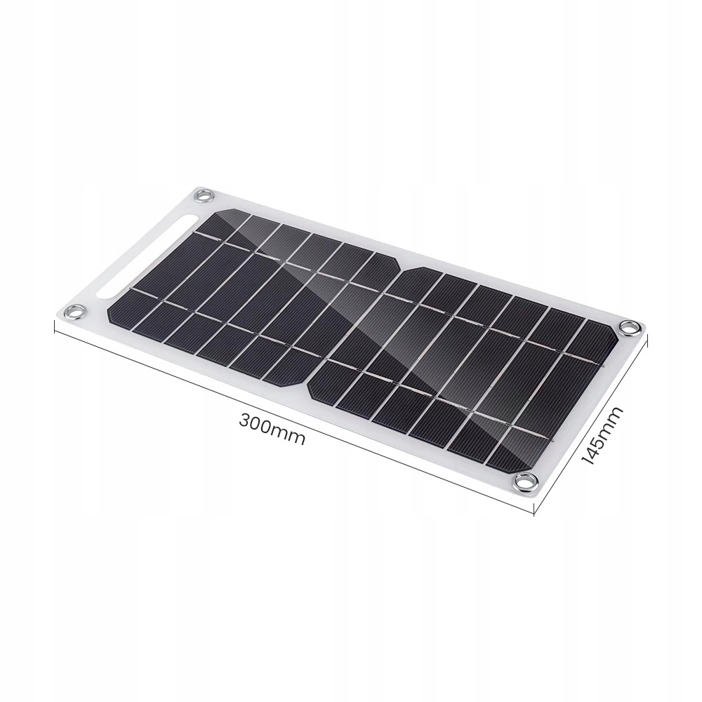 Panel solarny fotowoltaika usb 20w uniwersalny xl - obrazek 10