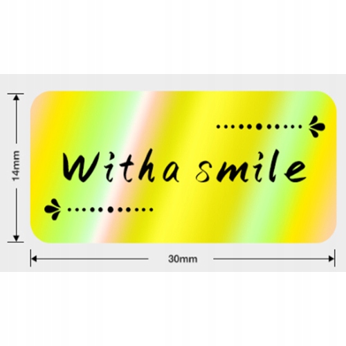 Niimbot etykiety naklejki do b18 n1 złoty hologram - obrazek 4