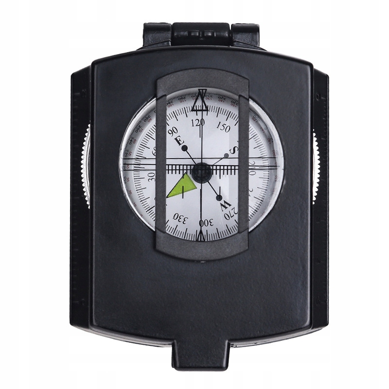 Kompas profesjonalny wojskowy busola pryzmatyczny mapowy metalowy - obrazek 3