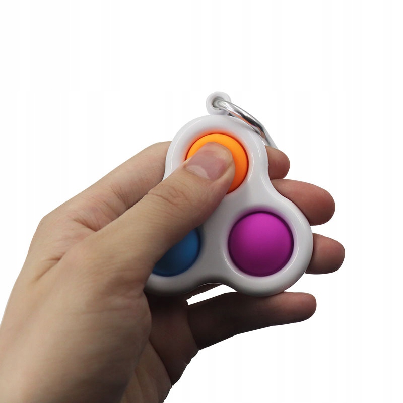 Breloczek brelok gniotek antystresowy kolorowy - zdjęcie 7