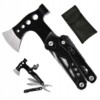 Multitool scyzoryk narzędzie wielofunkcyjne toporek nóż piła młotek 17 w 1 - miniatura 6