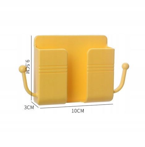 Uniwersalny uchwyt ścienny na telefon piloty kabel półka na ścianę - zdjęcie 12