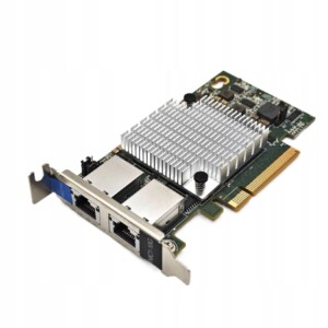 Karta sieciowa double rj45 10gb pci express low szybki internet