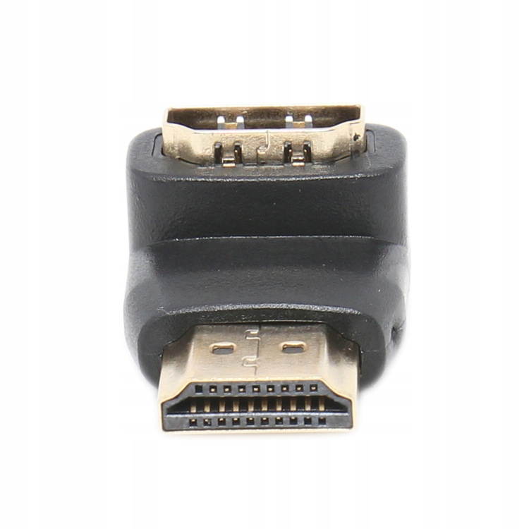 Adapter kątowy przejściówka hdmi 4k 60hz 3d ether - obrazek 2