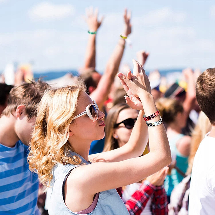 Opaski na festiwal imprezę klubowe vip złote na rękę panieński 100 sztuk - obrazek 7