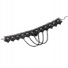 Choker koronkowy haft czarny naszyjnik gothic ch02 - miniatura 2