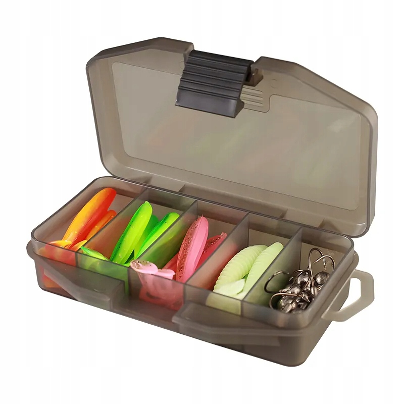 Zestaw woblerów szczupak sandacz ripper kopyta x24 haki jig x8 pudełko 33el - zdjęcie 5