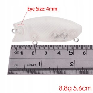 Korpus wobler szczupak sandacz okoń zrób to sam do malowania 10szt 6cm 9.3g - miniatura 3