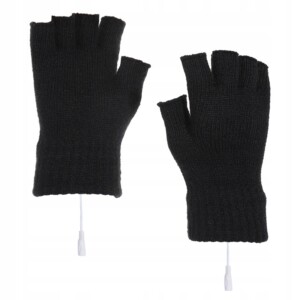 Rękawiczki podgrzewane usb zimowe akrylowe podgrzewane uniwersalne prezent - miniatura 5