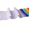 Zakolanówki podkolanówki długie skarpetki skarpety tęczowe tęcza pride lgbt - miniatura 6