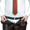 Szelki do utrzymania koszuli męskie uniwersalne na wesele imprezę ściągacz - miniatura 6