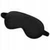 Opaska na oczy spania premium satynowa nocna black - miniatura 2