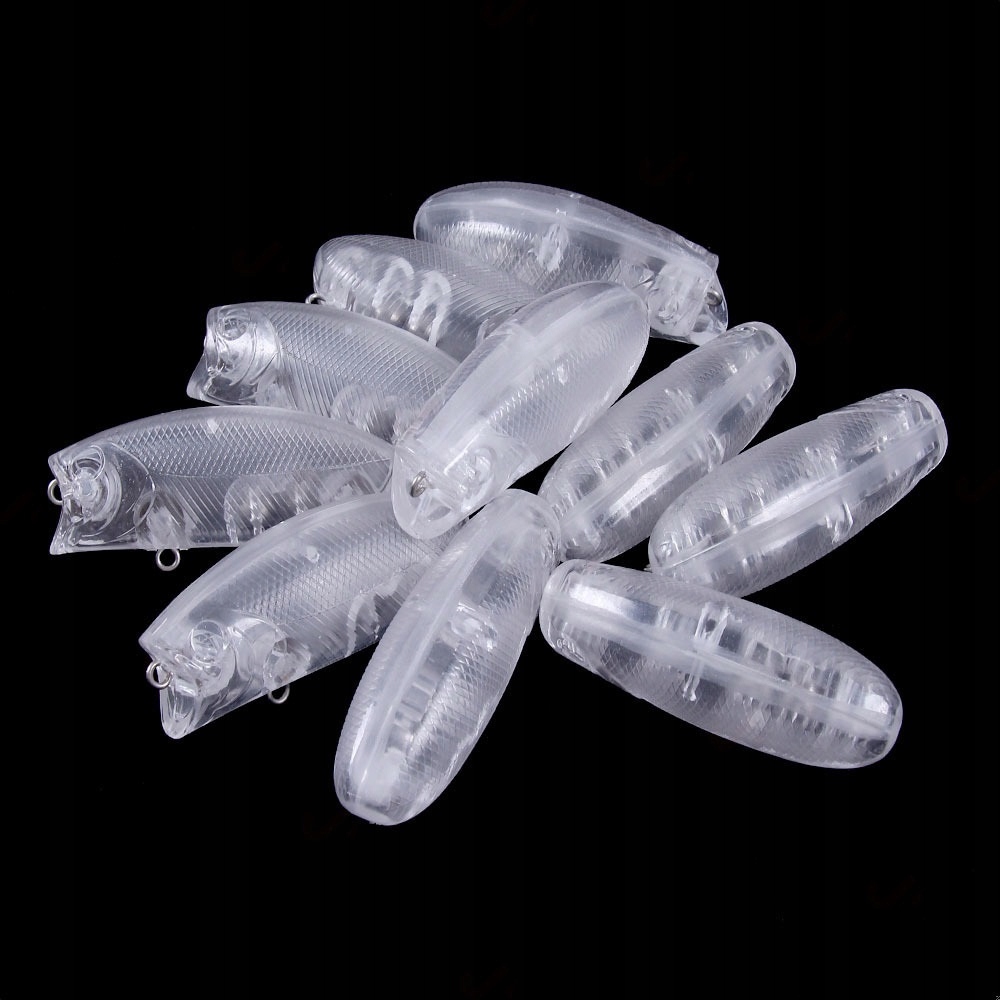 Korpus wobler szczupak sandacz okoń zrób to sam do malowania 10szt 6cm 9.3g - zdjęcie 11