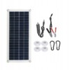 Panel solarny fotowoltaika usb 20w uniwersalny xl - miniatura 2