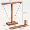 Ring toss gra imprezowa alko rzucanie pierścieniami zaczepić zręcznościowa - miniatura 13