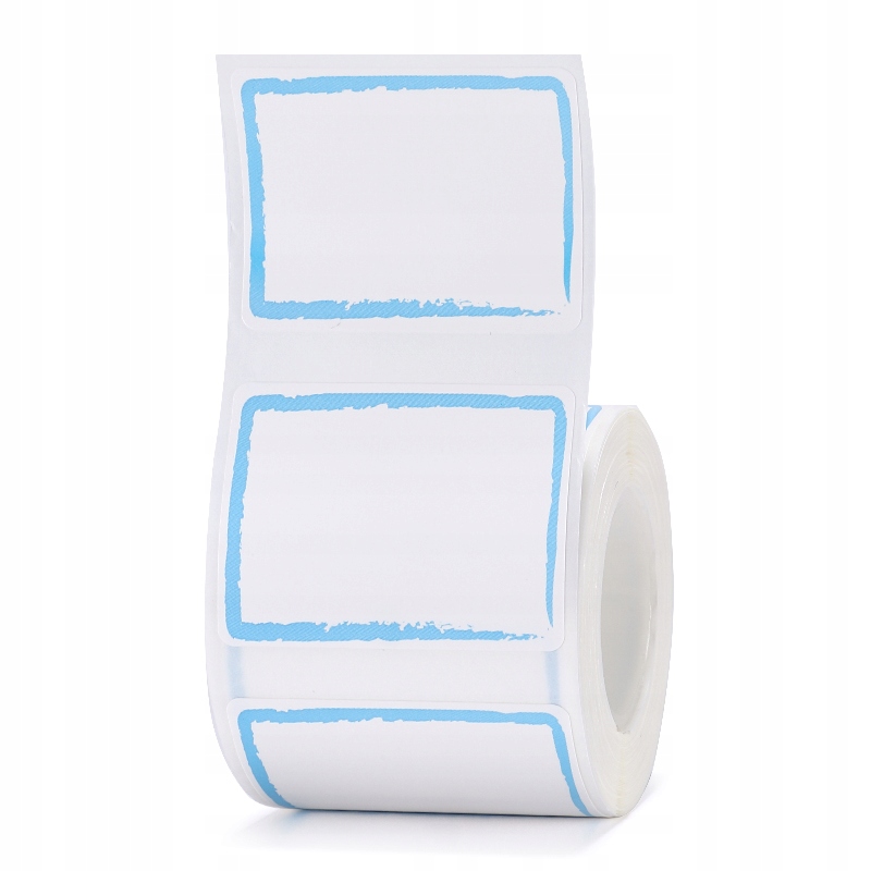 Niimbot etykiety naklejki rfid 40*30mm ramka blue 230szt seria b oryginalne