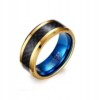 Obrączka pierścień z wolframu wolfring eu22 us10 - miniatura 12