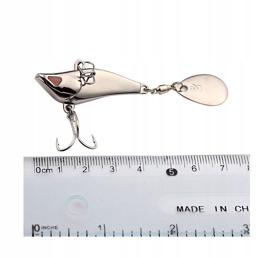 Wobler błystka szczupak sandacz metalowy 15g 5,1cm - zdjęcie 5