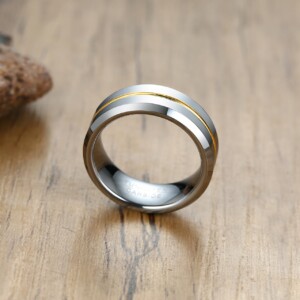 Pierścień obrączka z wolframu wolfring eu19 us09 - miniatura 8