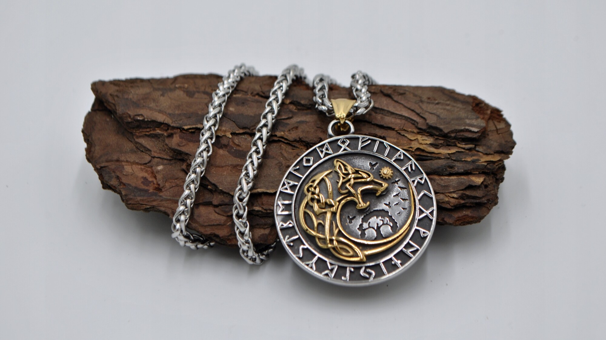 Naszyjnik wikingów aegishjalmur amulet wikinga 504 - obrazek 13