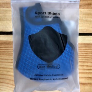 Komplet maska czerwona sportowa + 3x filtr pm 2.5 - miniatura 8