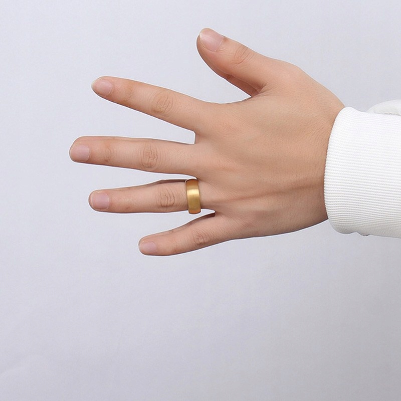 Obrączka pierścień z wolframu wolfring eu22 us10 - obrazek 4