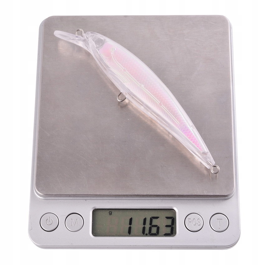 Korpus wobler szczupak sandacz okoń zrób to sam malowania 11cm 11.6g 10szt - zdjęcie 3