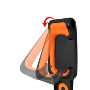 Wieszak na rower uchwyt hak ścienny na ścianę uniwersalny mocny nie brudzi - miniatura 5