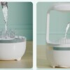 Nawilżacz powietrza ultradźwiękowy jonizator aromaterapia dyfuzor led - miniatura 5
