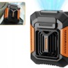 Wiatrak mobilny turystyczny usb wentylator kemping sportowy na pasek upał - miniatura 1