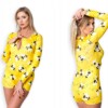 Piżama damska prezent na walentynki dla dziewczyny body pszczółki s - miniatura 2