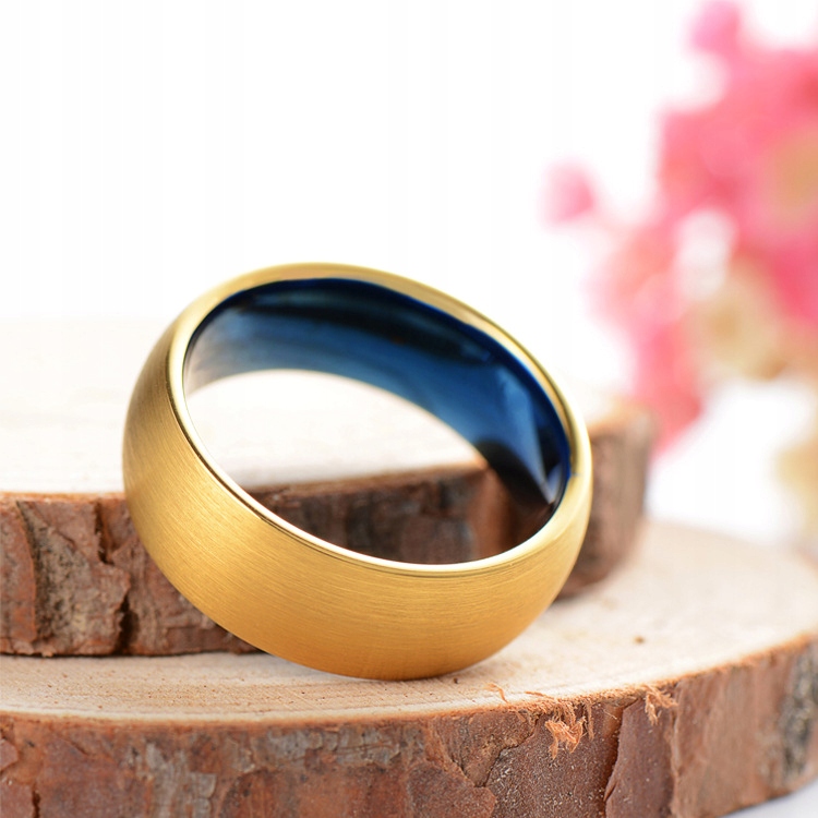 Obrączka pierścień z wolframu wolfring eu22 us10 - obrazek 5