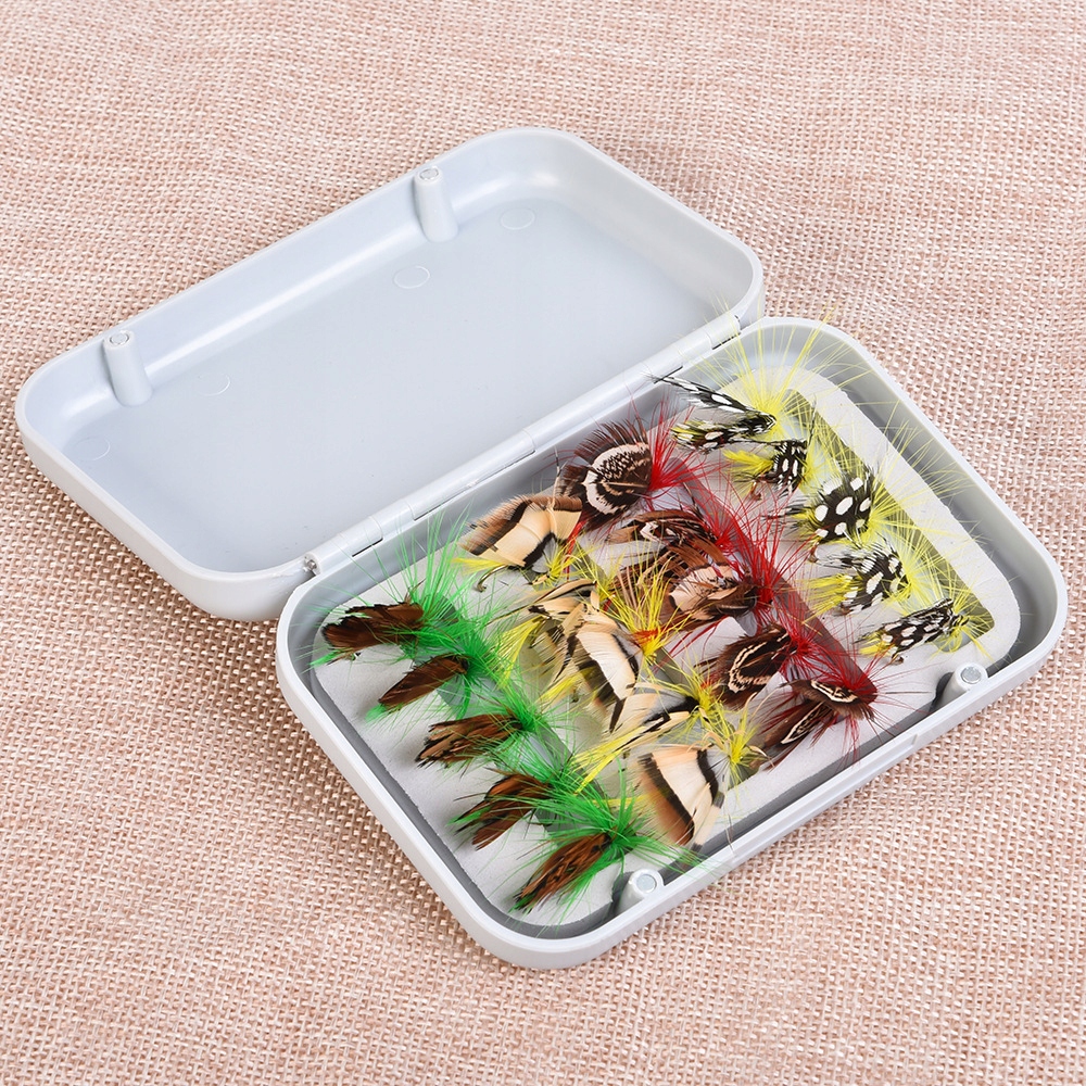 Mucha pstrąg lipień brzana nimfy jętk zestaw 20szt - zdjęcie 6