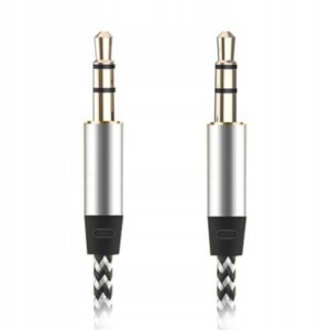 Kabel aux jack - jack 3,5 stereo oplot 1 metr 114 - miniatura 2