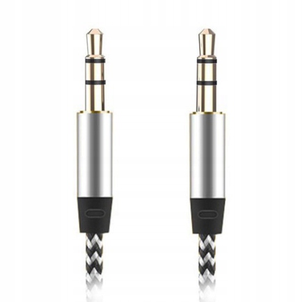 Kabel aux jack - jack 3,5 stereo oplot 1 metr 114 - obrazek 2