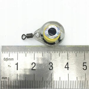 Lampka led wędkarska na żyłkę do zestawu grunt spławik doświetlenie łowiska - miniatura 9