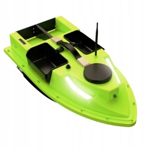Łodź zanętowa wędkarska gps 600m 2silniki 4komory led auto powrót pilot 2kg
