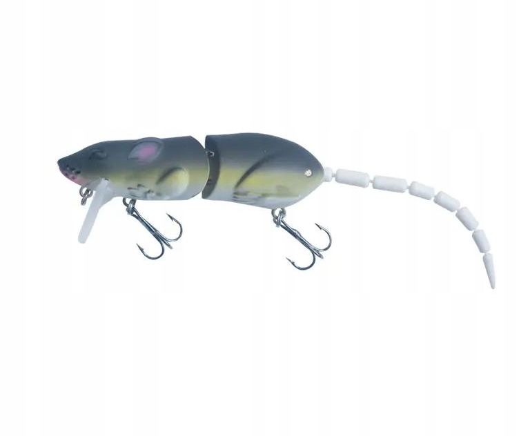 Wobler przynęta wędkarska szczupak sandacz sum 15.5g 8.5cm mysz szczur - zdjęcie 1