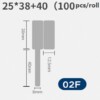 Niimbot b21/b3s etykiety do kabli 25*38mm 100szt - miniatura 10