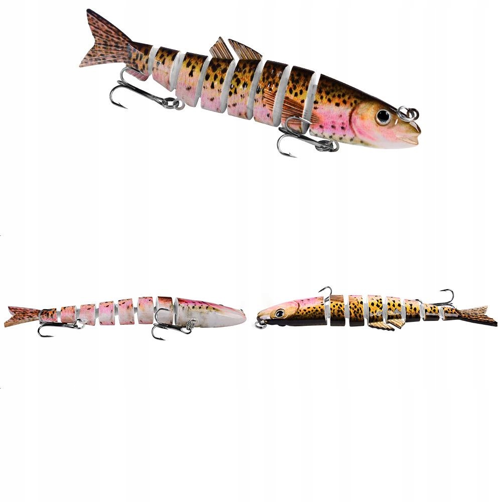 Wobler przynęta wędkarska szczupak sandacz łamany skuteczny 19g 13.5cm - zdjęcie 2