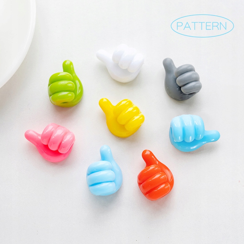 Organizer do kabli zestaw 5 sztuk pięść ręka ok kolorowy mix klucze - obrazek 9