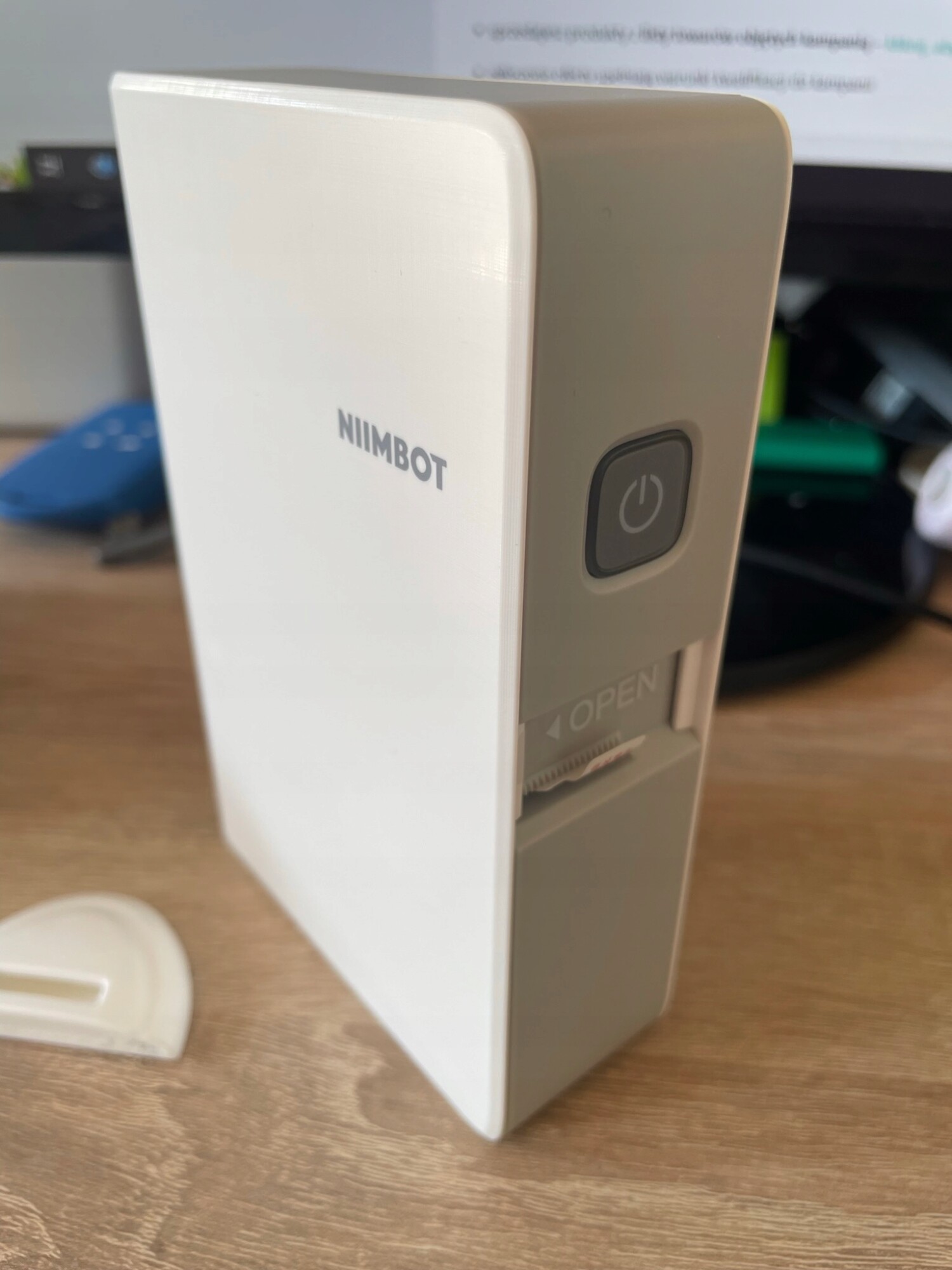 Niimbot do drukarki b18 n1 14*30 czarne biały wydruk - zdjęcie 6