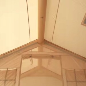 Duży namiot kempingowy pompowany 8-osób festiwalowy +daszek 12m2 400x300cm - miniatura 6