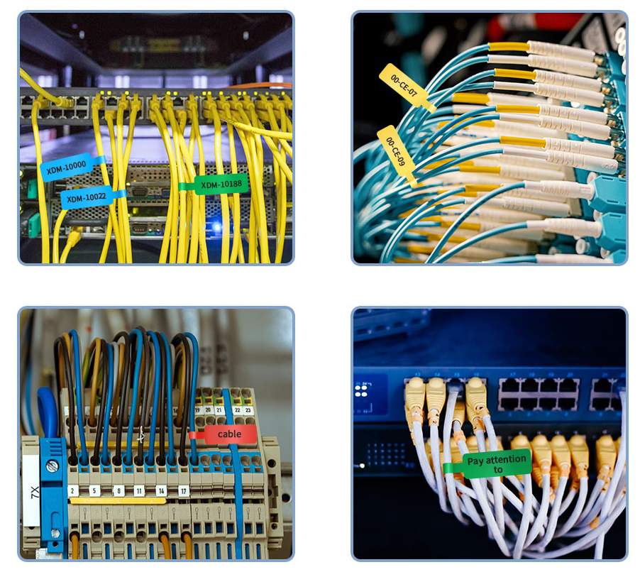 Niimbot b21/b3s etykiety do kabli 25*38mm 100szt - zdjęcie 2